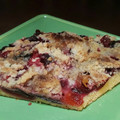 El cooksnap de Maritza cuando hizo Pie de Ciruelas (Zwetschgenkuchen mit Streusel).