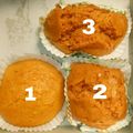 Cooksnap dari Puput untuk resep Eggless Bolu Kukus Pepaya (No Sprite No Mixer)