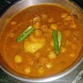 Nirmala Rajput का कुकस्नैप जब उन्होंने मसाला छोले (masala chole recipe in Hindi) बनाया था।