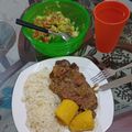 El cooksnap de Edward Sandoval cuando hizo Hígado encebollado.