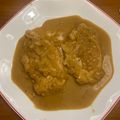 El cooksnap de Curro cuando hizo Pechugas de pollo con cerveza y mostaza de Dijon.