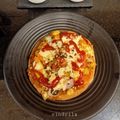 Oindrila Majumdar's cooksnap of when they made পনির টিক্কা পিজ্জা(paneer tikka pizza recipe in Bengali).