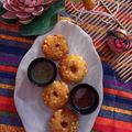 Monika gupta 's cooksnap of when they made Farali Medu Vada.