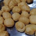 Rashmi sinha's cooksnap of when they made Moong dal Pakodi.