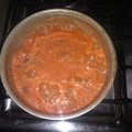 El cooksnap de Luis peirano cuando hizo Tallarines rojos con carne molida.