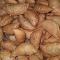 Durga का कुकस्नैप जब उन्होंने गुजिया(gujiya recipe in hindi) बनाया था।