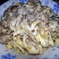 Sandy Lirette Rockwell 's cooksnap of when they made Not Really 'Swedish' Meatballs.
