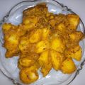 Anamta Azeem's cooksnap of when they made Spicy tangy potatoes.