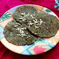 Shweta Shah's cooksnap of when they made પાલક પનીર પરાઠા (Palak Paneer Paratha Recipe In Gujarati).