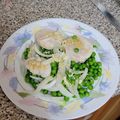 El cooksnap de Alejandra Soriano Marco cuando hizo Merluza con emulsión de limón con thermomix.