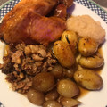 El cooksnap de Annuska Perera cuando hizo Pollo relleno con castañas, ciruelas y piñones.
