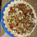 El cooksnap de INGRID BAREIRO cuando hizo Tarta de frutas y crema pastelera (vegana)🌰🥜🥥🥧.