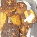 El cooksnap de Agustina Mangione Carrión cuando hizo Bombas de zapallo(anco) rellenas de queso.