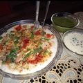 Jhansi pal का कुकस्नैप जब उन्होंने रवा उत्तपम(Rava uttpam recipe in hindi) बनाया था।