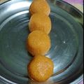 Rajini Tyagi का कुकस्नैप जब उन्होंने छोटी बूंदी के लड्डू(Choti Boondi ke Ladoo recipe in Hindi) बनाया था।