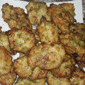 El cooksnap de Soledad Ciantino...solc1 cuando hizo Buñuelos de tallos de acelgas.