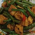 Cooksnap dari Novita Hanni untuk resep Oseng/tumis tempe cah kacang panjang pedas