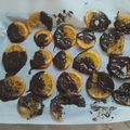 Cooksnap από Λιάνα Δανιηλάκη στη συνταγή Φέτες πορτοκαλιού με σοκολάτα