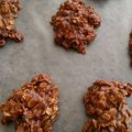 Matt Ortiz's cooksnap of when they made No bake cookies.