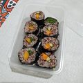 Cooksnap dari nia handayani untuk resep Sushi Roll - Nasi Beras Hitam