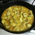 El cooksnap de Rosi Sanchez cuando hizo Carne de cerdo en salsa al vino.