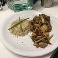 El cooksnap de Mauricio Sanchez Corbo cuando hizo Chop suey de pollo y verduras .