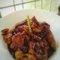 Cooksnap Ziana Chesaad semasa beliau membuat Ayam Masak Kicap.