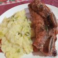 El cooksnap de Natalia cuando hizo Costillas al horno con verduras.