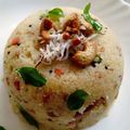 Deepti Padiyar's cooksnap of when they made उपमा (upma recipe in marathi).