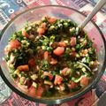 El cooksnap de Kikue Shima cuando hizo Salsa tipo Pico de Gallo (Pebre).