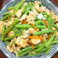 庭秀 的 長豆炒雞蛋 cooksnap