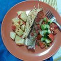 Cooksnap από Ismini στη συνταγή Ψάρια στο φούρνο με πατάτες και ντομάτες