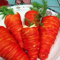 jannapaige's cooksnap of when they made Easter Crescent Roll Carrots Filled With Egg Salad.