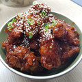 Cooksnap dari d untuk resep Dakgangjeong Enak dan Mudah, the best ever Korean Fried Chicken