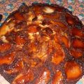 El cooksnap de Evelyn Valente cuando hizo Torta invertida de manzanas.