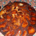 El cooksnap de Evelyn Valente cuando hizo Torta invertida de manzanas.