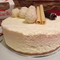 El cooksnap de Mariate cuando hizo Tarta Bombón Raffaello.