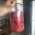El cooksnap de cecilia cuando hizo Mermelada de frutilla (en panetera).