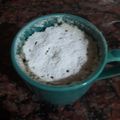El cooksnap de Araceli cuando hizo Mug cake / bizcochuelo en taza de limón. Al microondas.