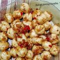 Cooksnap dari Rifana untuk resep BAKSO GORENG Saus Pedas