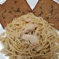 fleriza.aranzazu.'s cooksnap of when they made White sauce pasta with chicken leftovers.