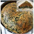 Cooksnap από Bougatsova στη συνταγή Πίτα χωρίς φύλλο με κατίκι και σπανάκι