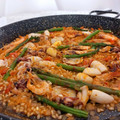 El cooksnap de Espinar cuando hizo Arroz de espárragos trigueros con calamares 🥘 🎋 🦑 🦐.