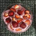 El cooksnap de Carolina Nuñez cuando hizo Crema de frutillas para relleno y cobertura en repostería.