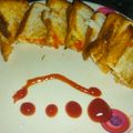 Abha Agam Singh's cooksnap of when they made Perfect Grilled Sandwich on Tawa.