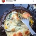 El cooksnap de monica Cano cuando hizo Zapallo al horno con de todo.
