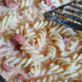 El cooksnap de Angel Fco. Martínez cuando hizo Pasta al chipotle.