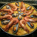 El cooksnap de Patricia Nuñez Blanco cuando hizo Paella de marisco.