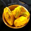 Sheela Biswas 's cooksnap of when they made পটল স্টাফিং পকোড়া (potol stuffing pakoda recipe in Bengali).