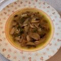 Cooksnap από Δέσποινα Μανουσακίδου στη συνταγή Σούπα με μανιτάρια πλιγούρι κρεμμυδάκι φρέσκο μαϊντανό και αρώματα από λεμόνι